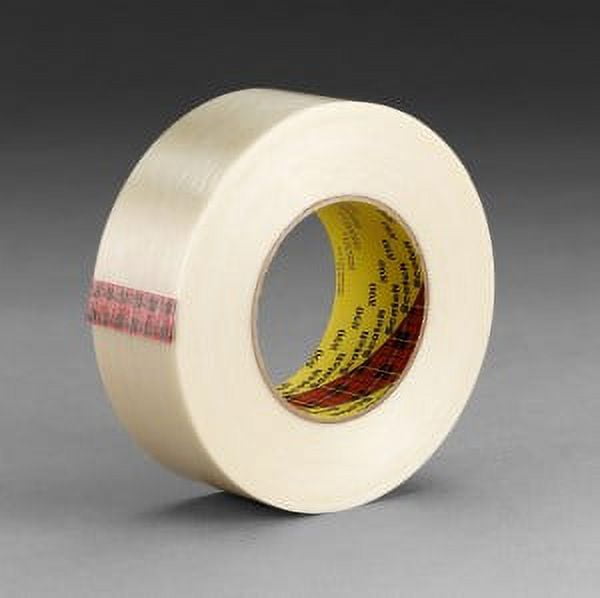 Scotch Filament Tape 890MSR Clear, 36 mm x 55 m, 24 per case Bulk