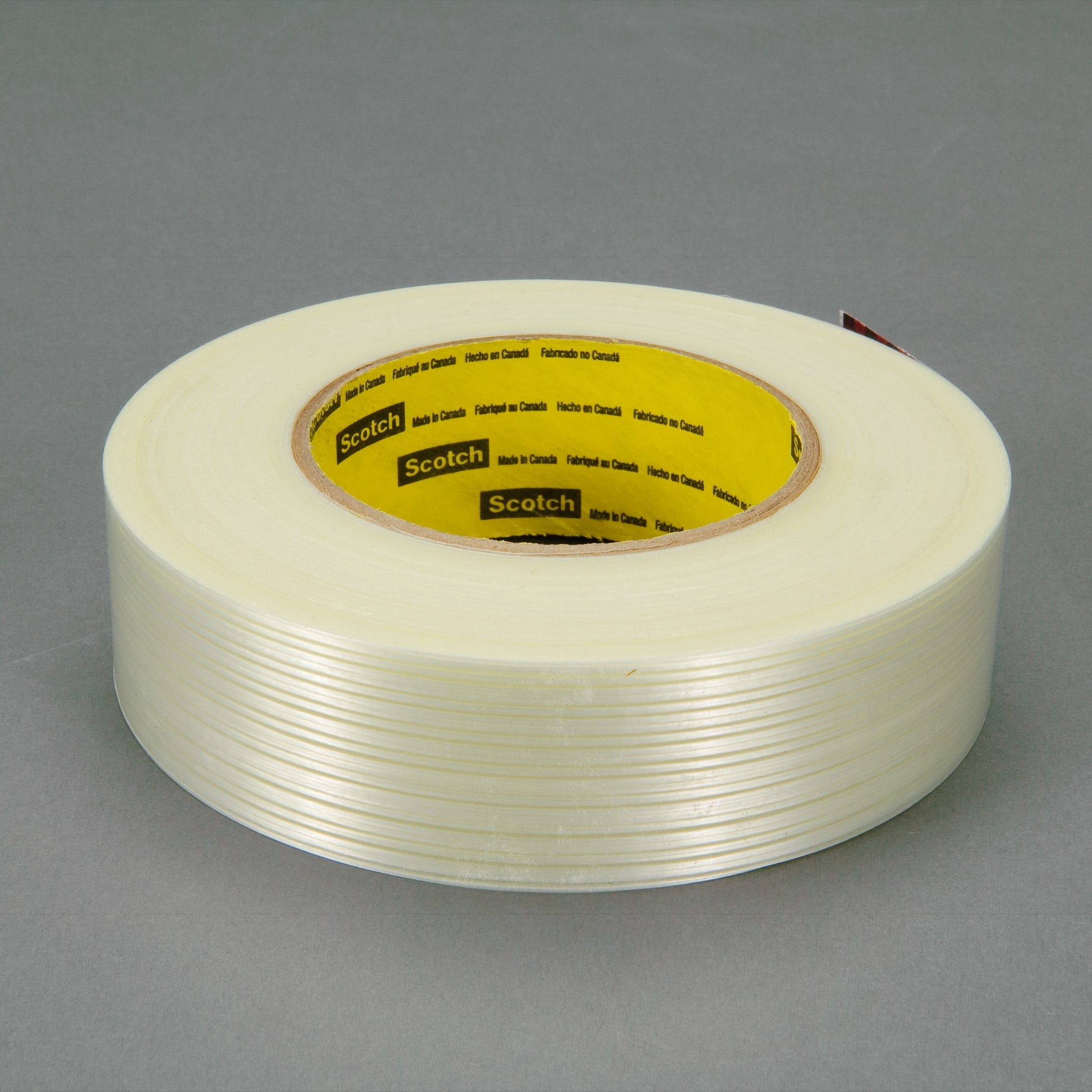 Scotch Filament Tape 8916V Clear, 24 mm x 55 m, 36 rolls per case