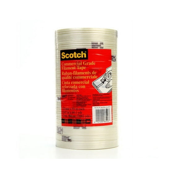 Scotch Filament Tape 89712Mm X 55M, Sold As 1 Roll
