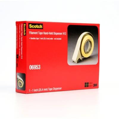 Scotch Filament Tape Hand Dispenser H12 PN6953, 1 in