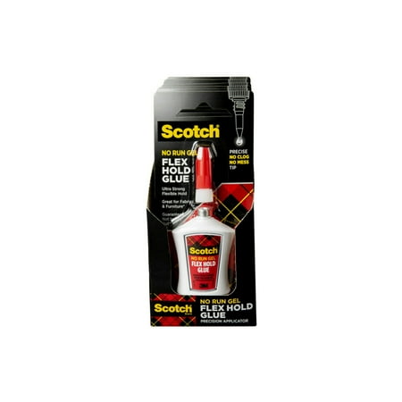 Scotch Flex Hold Adhesive Glue, 0.14 oz., 1 Total