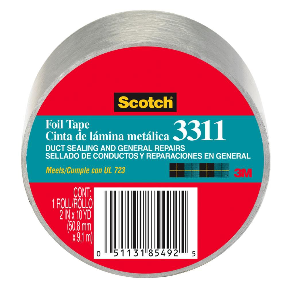 3M 3311-10A 2X10Yd 50.8Mm Foil Tape EA