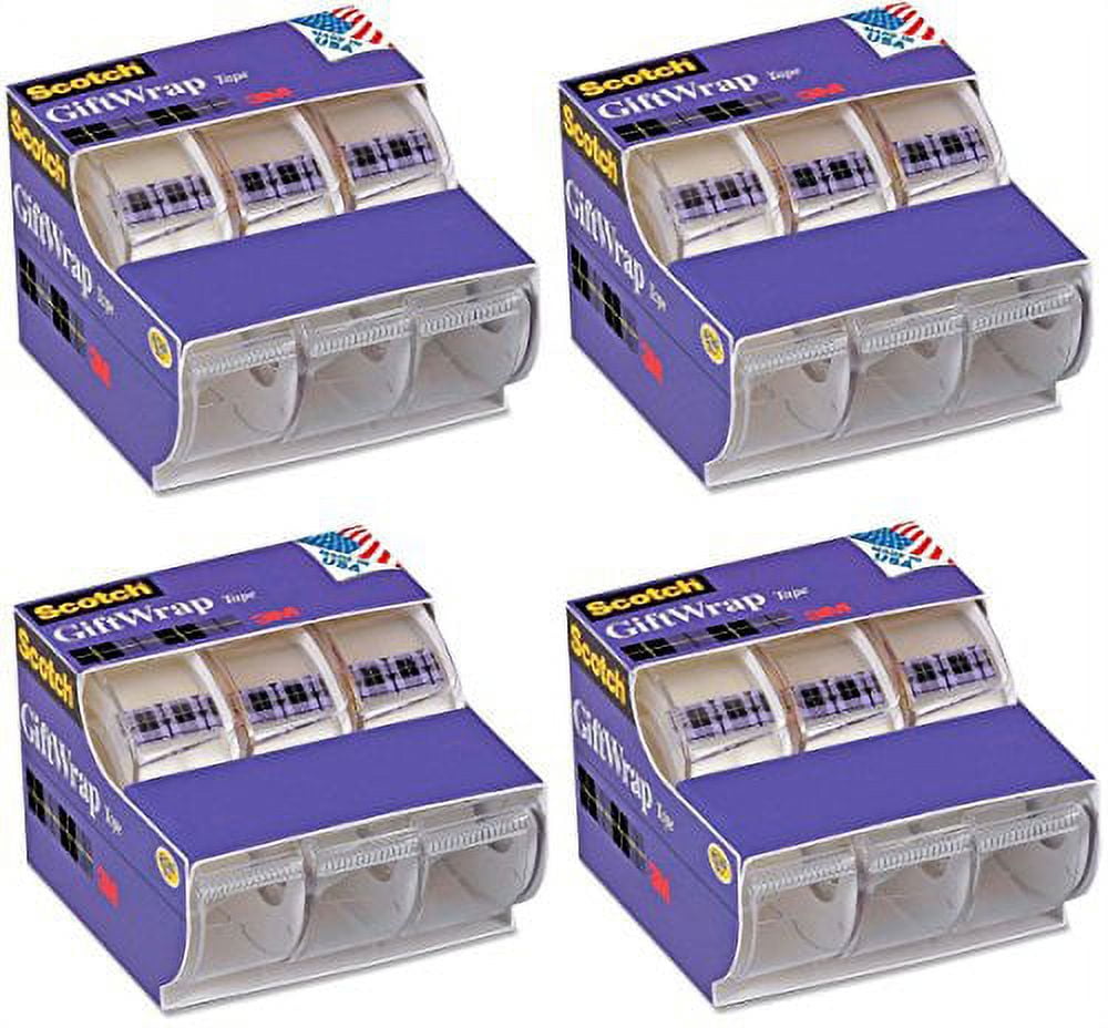 Scotch Gift Wrap Satin Finish Tape, Disappears Flawlessly