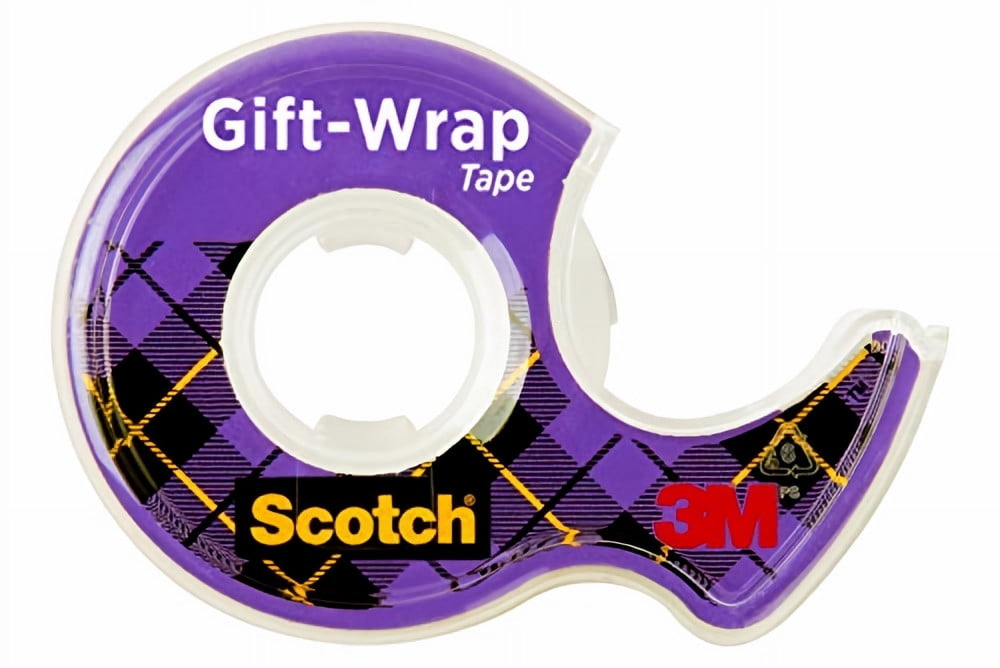 Scotch® Gift Wrap Tape 3/4-inch x 650-inch (Pack of 6)