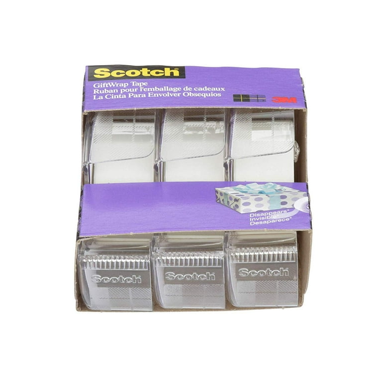 Scotch Gift Wrap Tape, 0.75 x 300 Inches, 3 Pack (311)