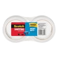 thumbnail image 1 of Scotch Heavy Duty Shipping Packaging Tape, 3850-2, 1.88 in x 54.6 yd (48 mm x 50 m), 2 Pack, 1 of 1
