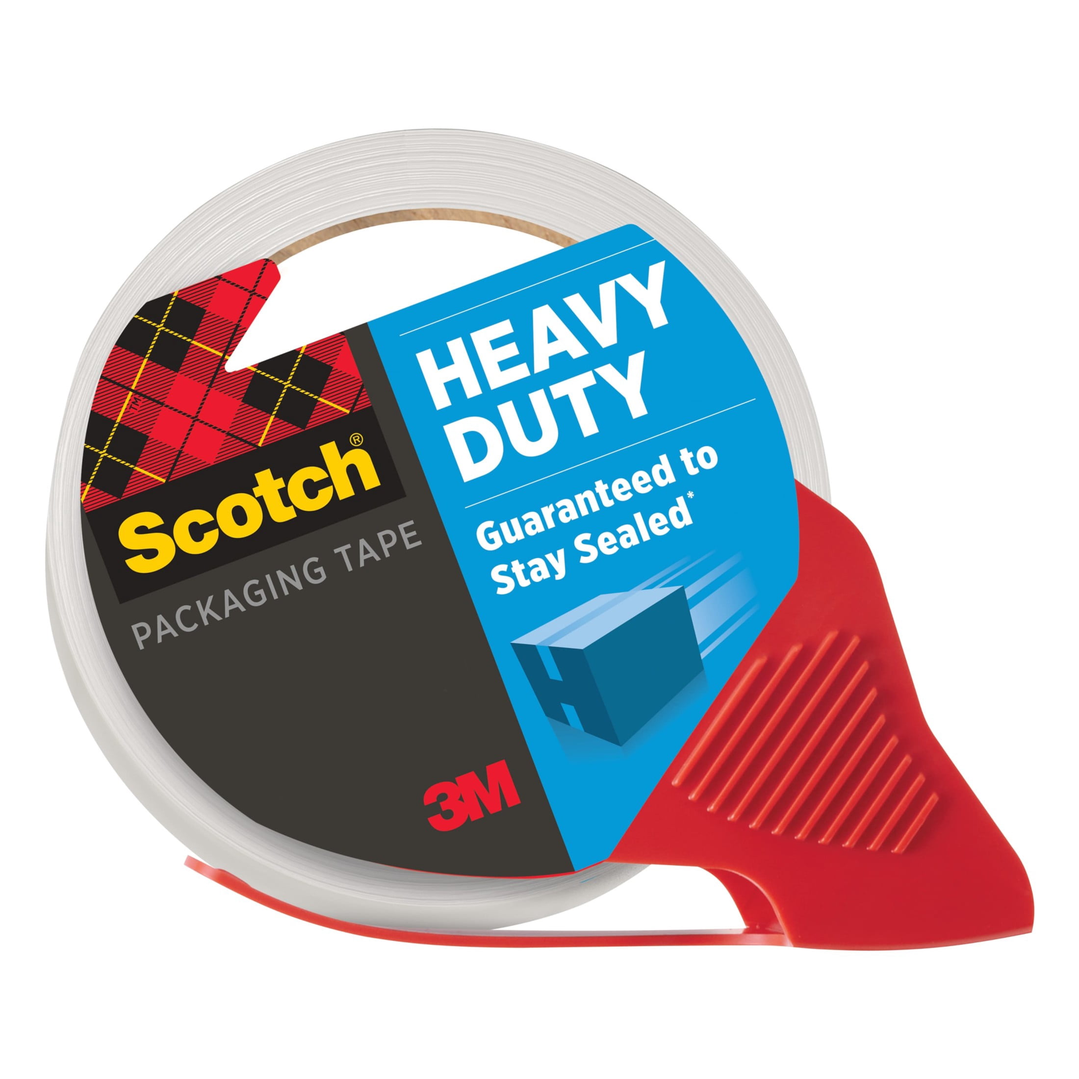 Scotch Heavy Duty Shipping Packaging Tape, 1.88 in x 54.6 yd, 1 Dispenser