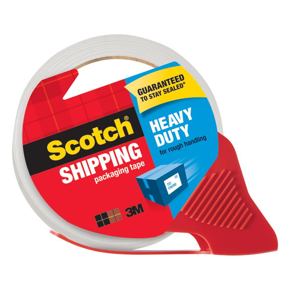 Scotch® Heavy Duty Shipping Packaging Tape with refillable Dispenser