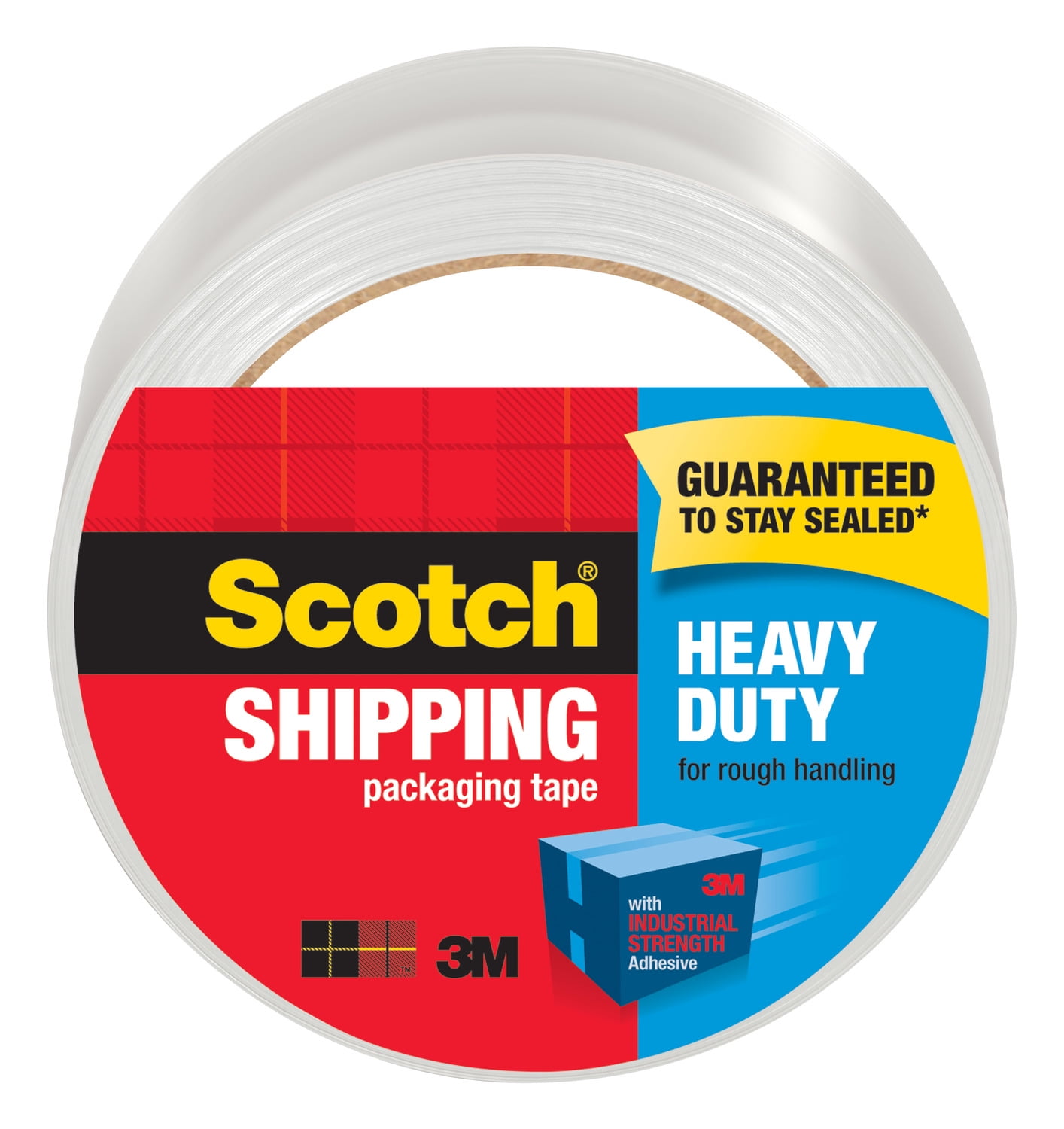 Scotch Heavy Duty Shipping Tape 50m 4pk