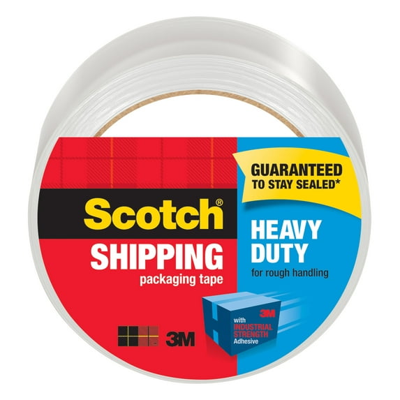 Scotch Heavy Duty Shipping Tape 50m 4pk