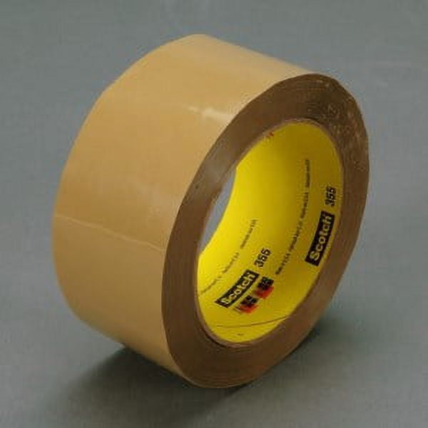 Scotch High Performance Box Sealing Tape 355 Clear, 72 mm x 50 m, 24 Individually Wrapped Rolls Per Case, Conveniently Packaged