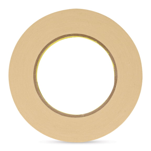 Scotch High-Performance Masking Tape 232, 3 in Core, 0.75 in x 60 Yards, Tan