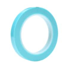 Scotch High Temperature Fine Line Tape 4737T, Translucent Blue, 1/2 in x 36 yd, 5.4 mil, 72 Roll/Case (Case of 72) SKU 7000048629