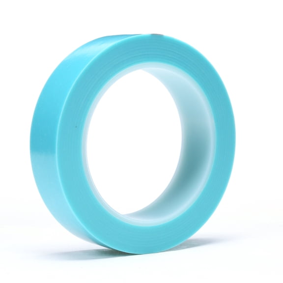 Scotch High Temperature Fine Line Tape 4737T Translucent Blue, 1 in x 36 yd 5.4 mil, 36 per case Bulk