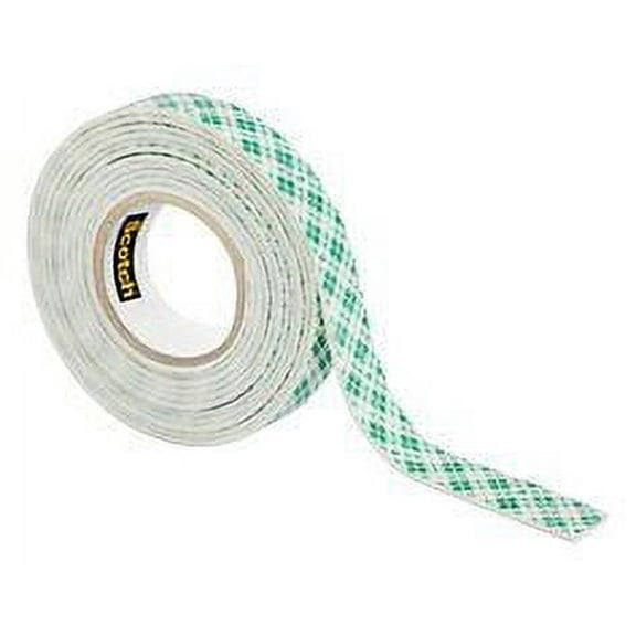 Scotch Indoor Double-Sided Mounting Tape 110S, 0.5 in x 80 in (1.27 cm x 2.03 m)