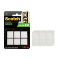thumbnail image 1 of Scotch Indoor Fasteners, Holds 3 lbs., White, 7/8" x 7/8", 12 Sets, 1 of 9