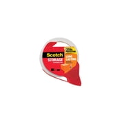 Scotch Long Lasting Storage Packaging Tape, Clear, 1.88 in x 38.2 yds, 1 Dispenser
