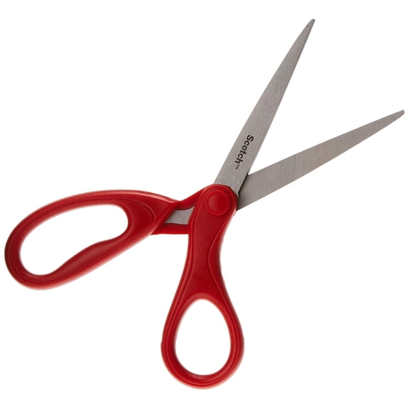 Scotch, MMM1407, Household Scissors, 1 Each, Red