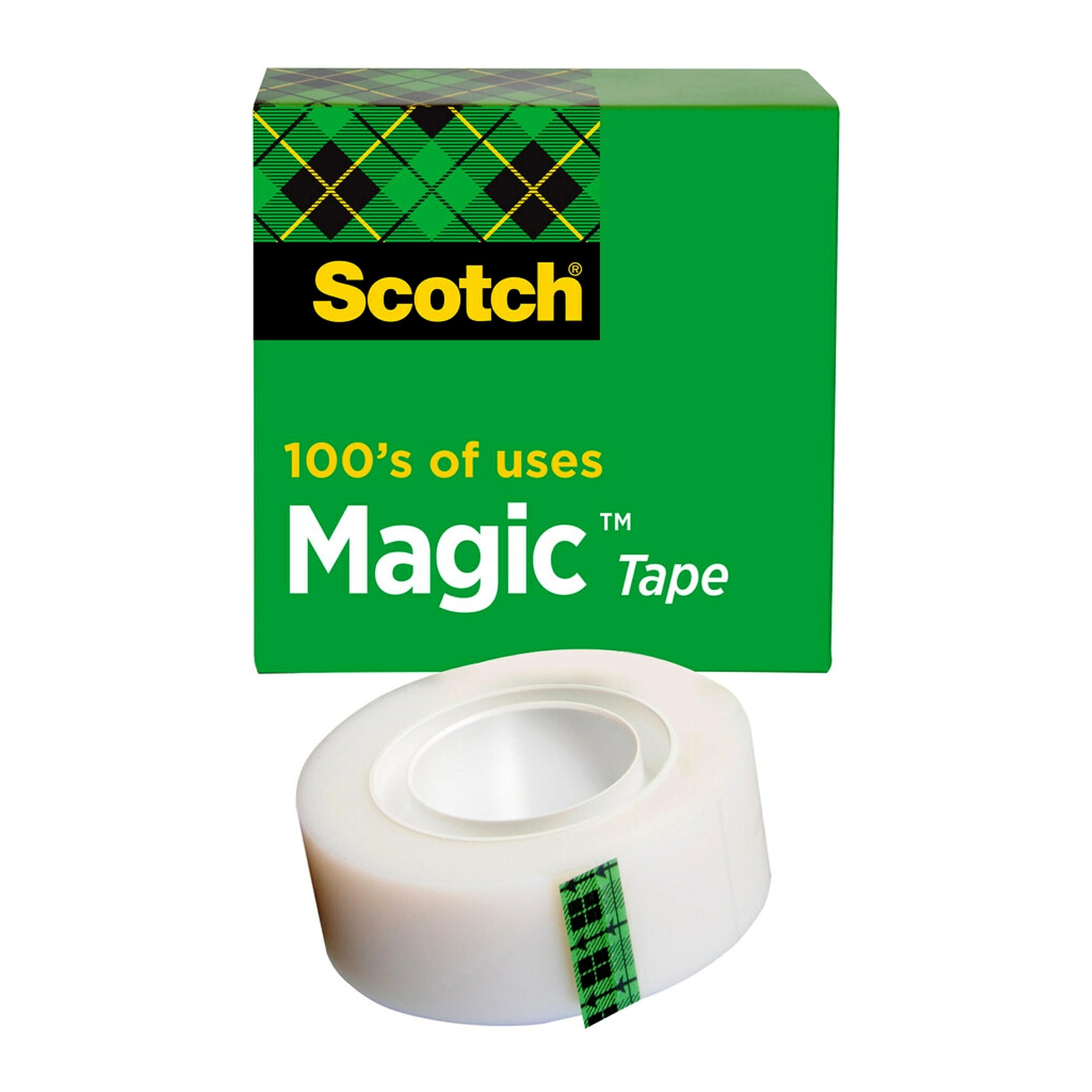 Scotch, MMM205, Matte Finish Magic Tape, 1 / Roll, Clear Scotch, MMM205, Matte Finish Magic Tape, 1 / Roll, Clear