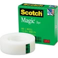 thumbnail image 1 of Scotch, MMM8101K, 3/4"W Magic Tape, 1 / Roll, Matte Clear, 1 of 9