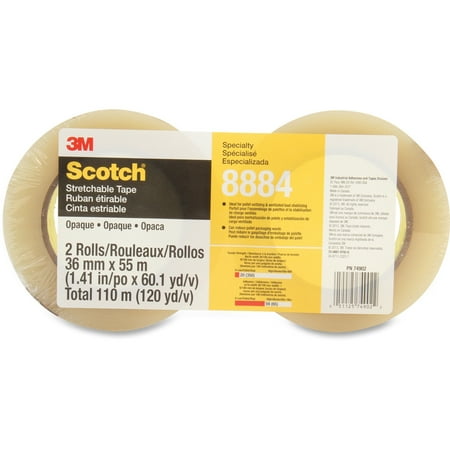 Scotch, MMM8884, Stretchable Tape, Clear