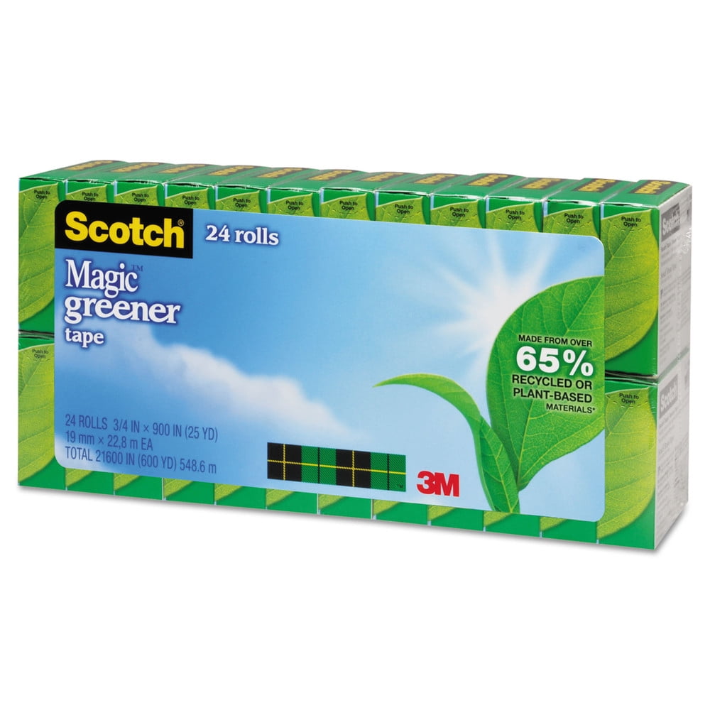 SCOTCH® MAGIC™ TAPE, 3/4 X 1,296, 6 BOX/PACK