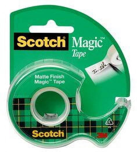 Scotch Magic Tape 122, 3/4 in x 650 in (19 mm x 16,5 m)