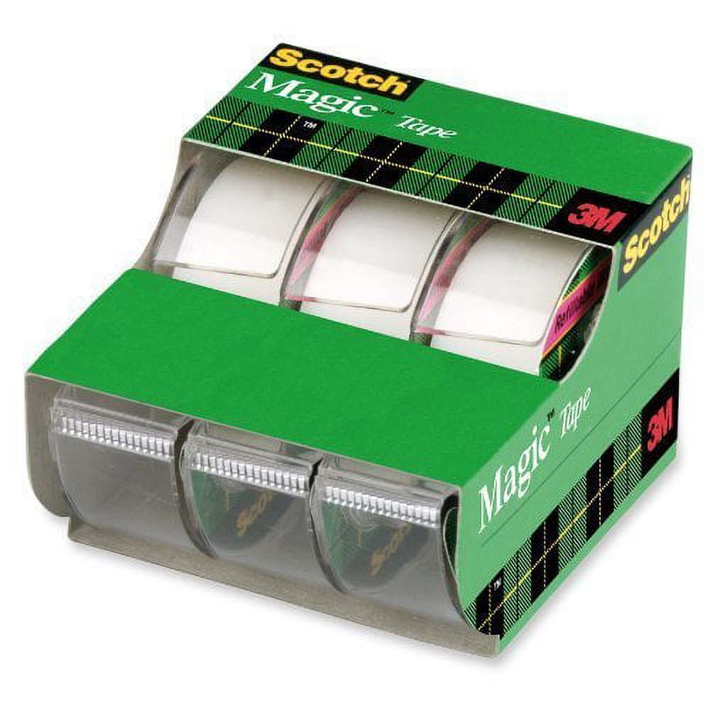 Scotch Magic Tape, 3/4 x 300 Inches, 3105 6 Rolls