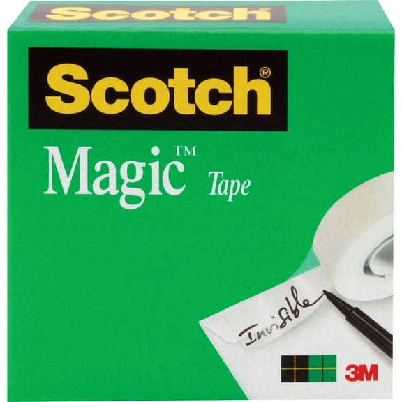 Scotch Magic Tape - 72 Yd Length X 1" Width - 3" Core - 12 / Pack - Clear