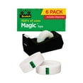thumbnail image 1 of Scotch Magic Tape Desktop Dispenser Value Pack, 1\" Core, 0.75\" x 83.33 ft, Clear, 6/Pack, 1 of 1