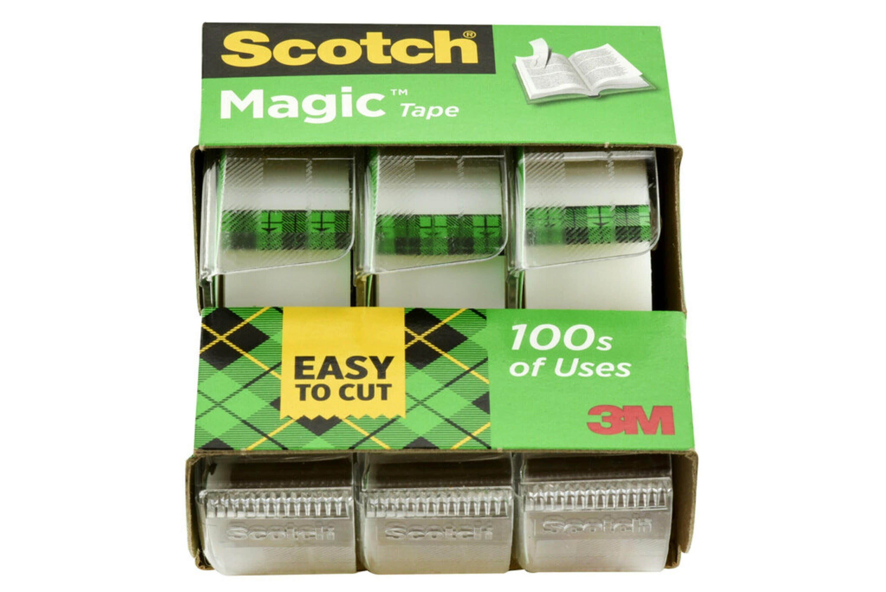 Buy ScotchTapes Promo 14 - Magic Tape + Wall-Safe Tape + Double-Sided Tape,  Different tape dispenser for all uses, choose the perfect one, 3  dispensers/pack Online at desertcartAruba