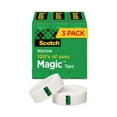 thumbnail image 1 of Scotch Magic Tape Refill, 1" Core, 0.5" x 36 yds, Clear, 3/Pack, 1 of 3