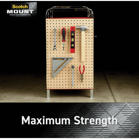 Scotch Mount Extreme Double-Sided Mounting Strips - Single Pack  Residential Use, Standard Application