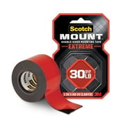 Scotch-Mount Extreme Double-Sided Mounting Tape, 1 in x 60 in, 1 Roll
