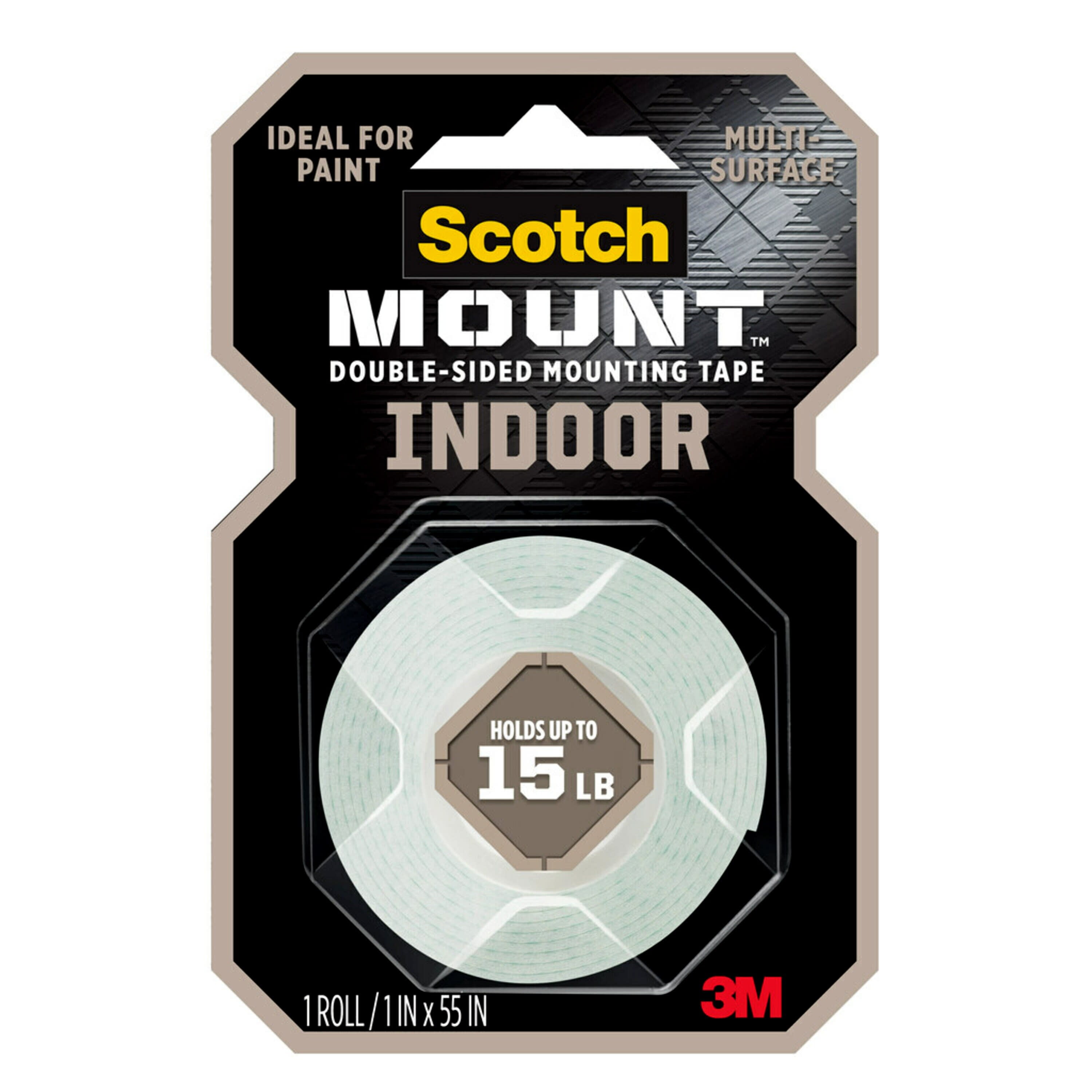 Scotch-Mount Indoor Double-Sided Mounting Tape 0.75-in x 29.17-ft Double-Sided  Tape in the Double-Sided Mounting Tape department at