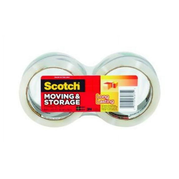 Scotch Moving & Storage Packaging Tape 2 ea (Pack of 2)