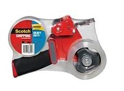 Scotch Packaging Tape Dispenser with Two Rolls of Tape, 1.88" x 54.6 yds.2 — Residential Use, Standard Application