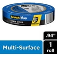 thumbnail image 1 of Scotch Painter's Tape 2093EL-24E ScotchBlue TRIM + BASEBOARDS Painter's Tape, 0.94-Inch x 60-Yard, 1 Roll, Width, Blue, 1 of 8