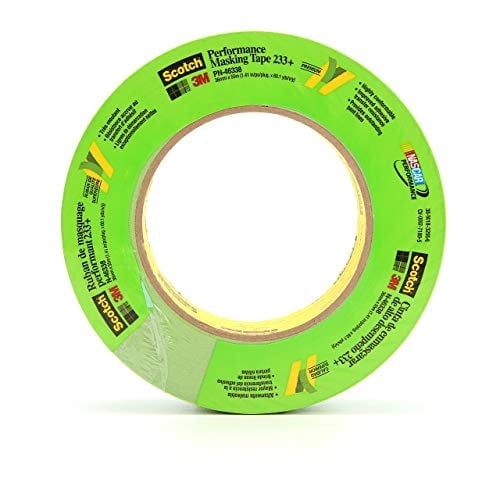 Scotch Key Scotch Performance Masking Tape 233+, 46338, 36 mm x 55 m - Walmart.com