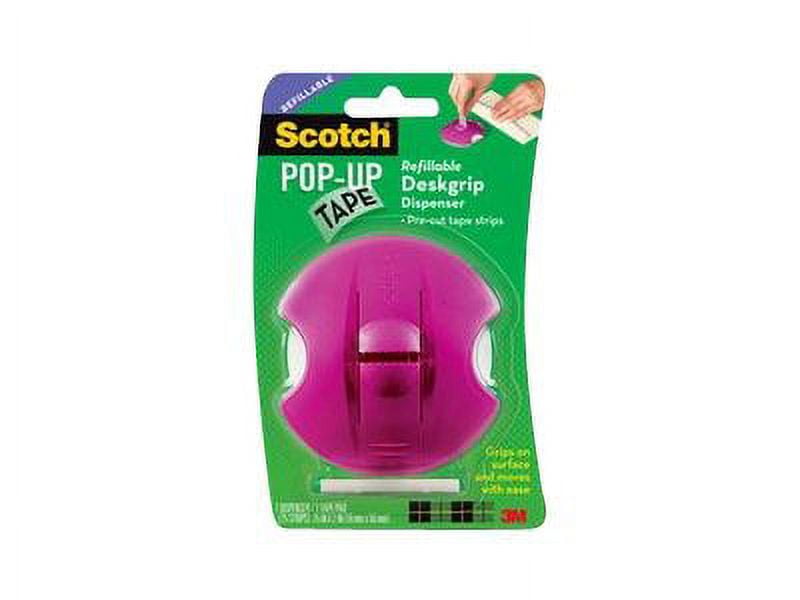 Scotch Pop up Tape Pink Deskgrip Dispenser Refills 3m Made in USA 2008 for  sale online