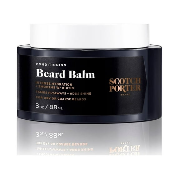 Scotch Porter Beard Balm, Moisturizing 3 oz., All Beard Types
