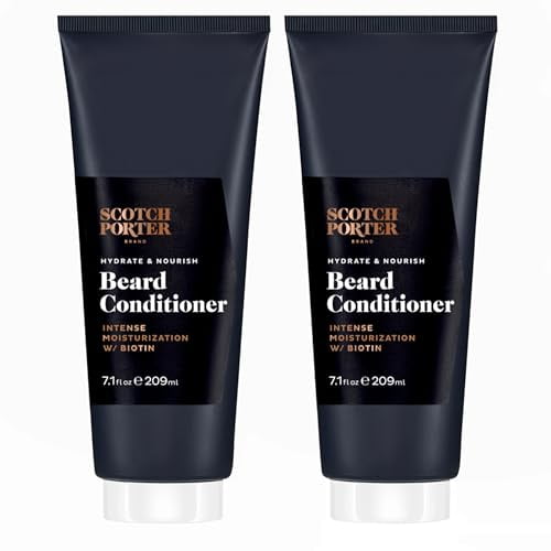 Scotch Porter Hydrate & Nourish Beard Conditioner Twin Pack Long