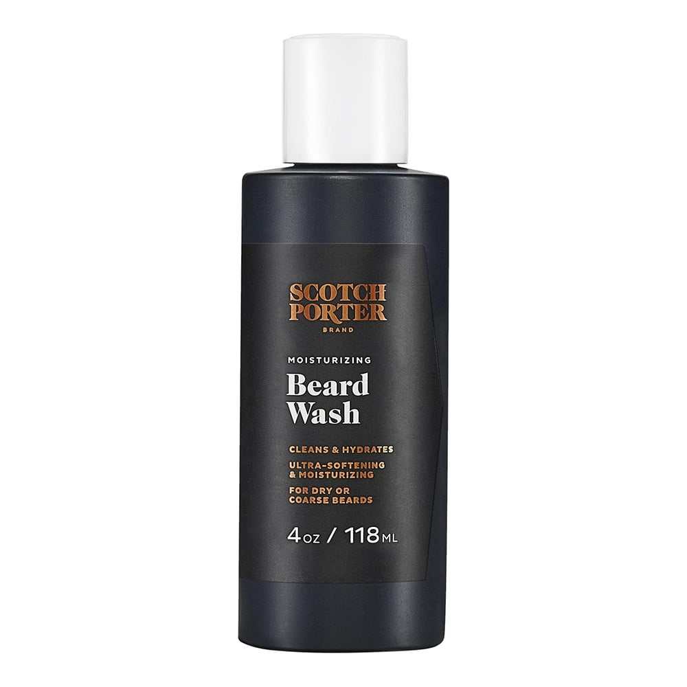 Scotch Porter Moisturizing Beard Wash, 4 Oz, 3 Pack