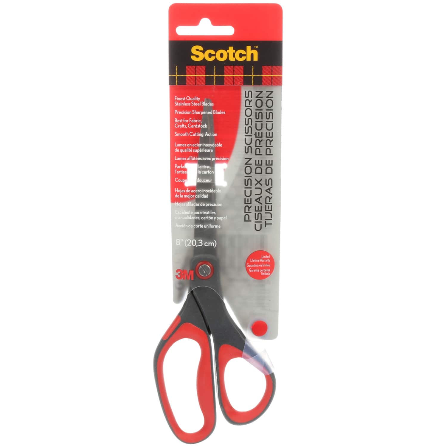Scotch Precision Scissors, 8"