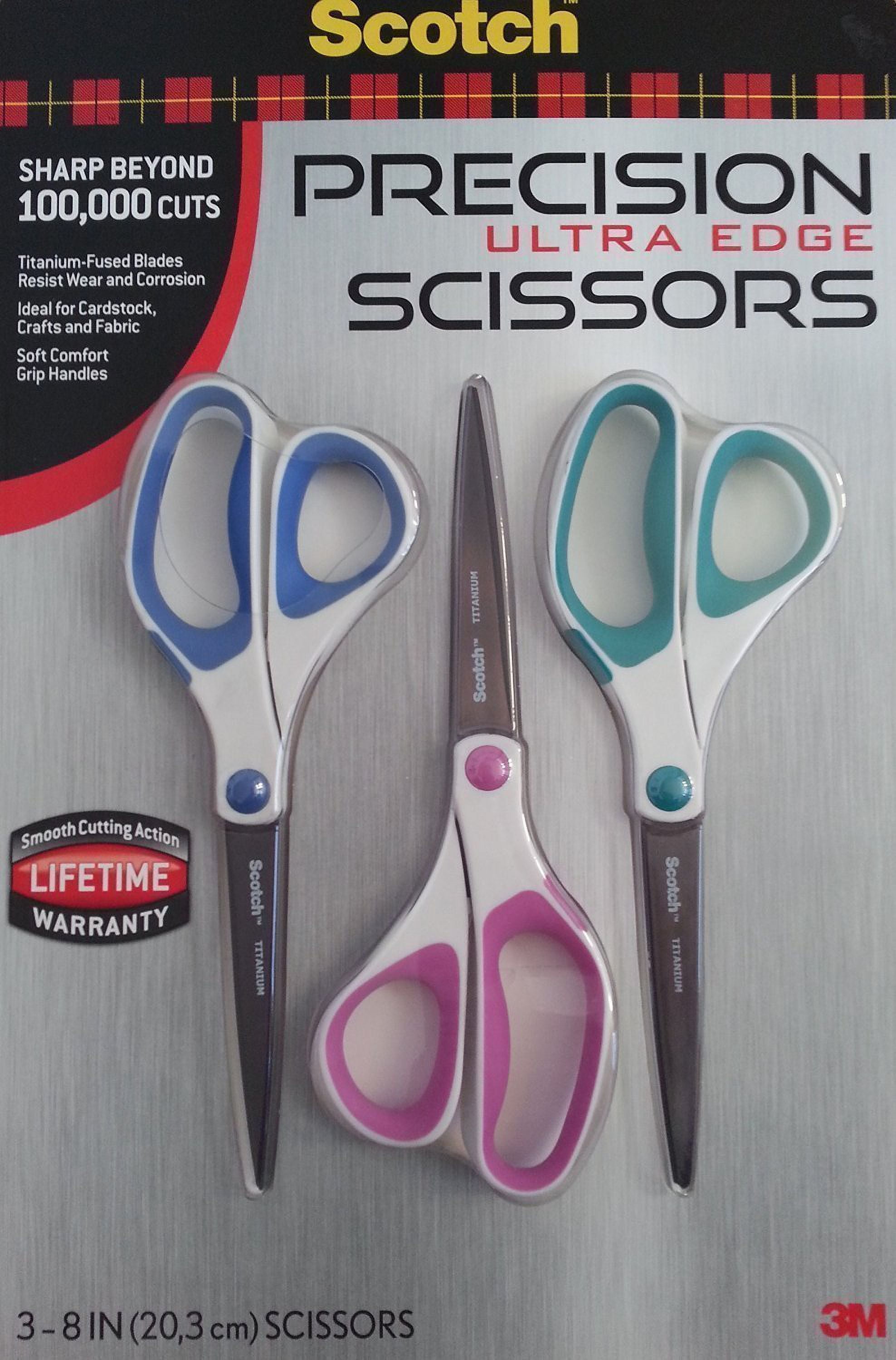 Scotch Scissors, Ultra Edge, Precision, 8 Inch