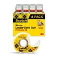 thumbnail image 1 of Scotch(R) 137 Photo Safe Double-Sided Tape, 1/2in. x 400in., Pack Of 4, 1 of 3
