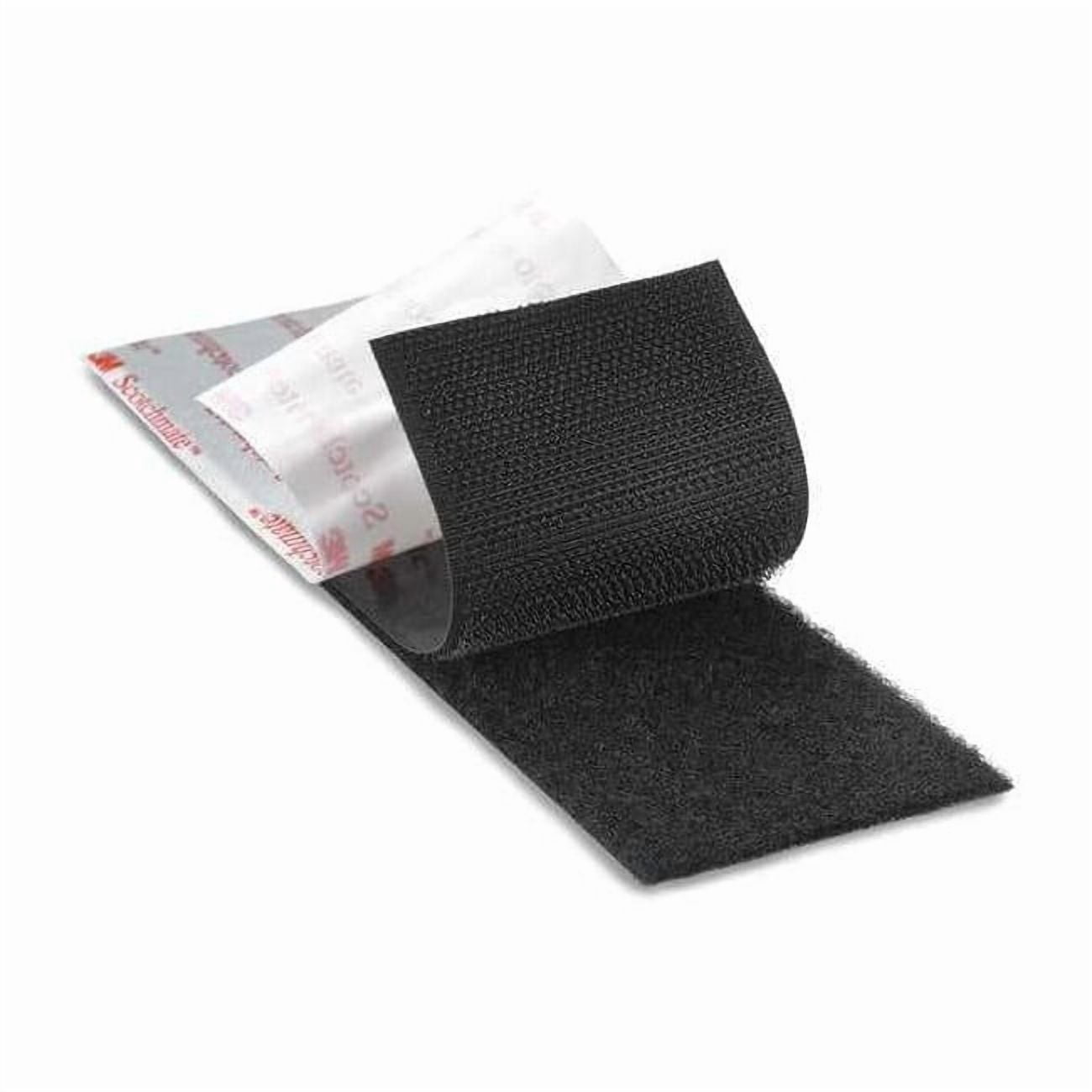 3m Reclosable Fastener, Acrylic Adhesive, 150 ft, 1 in W, Black SJ3526N