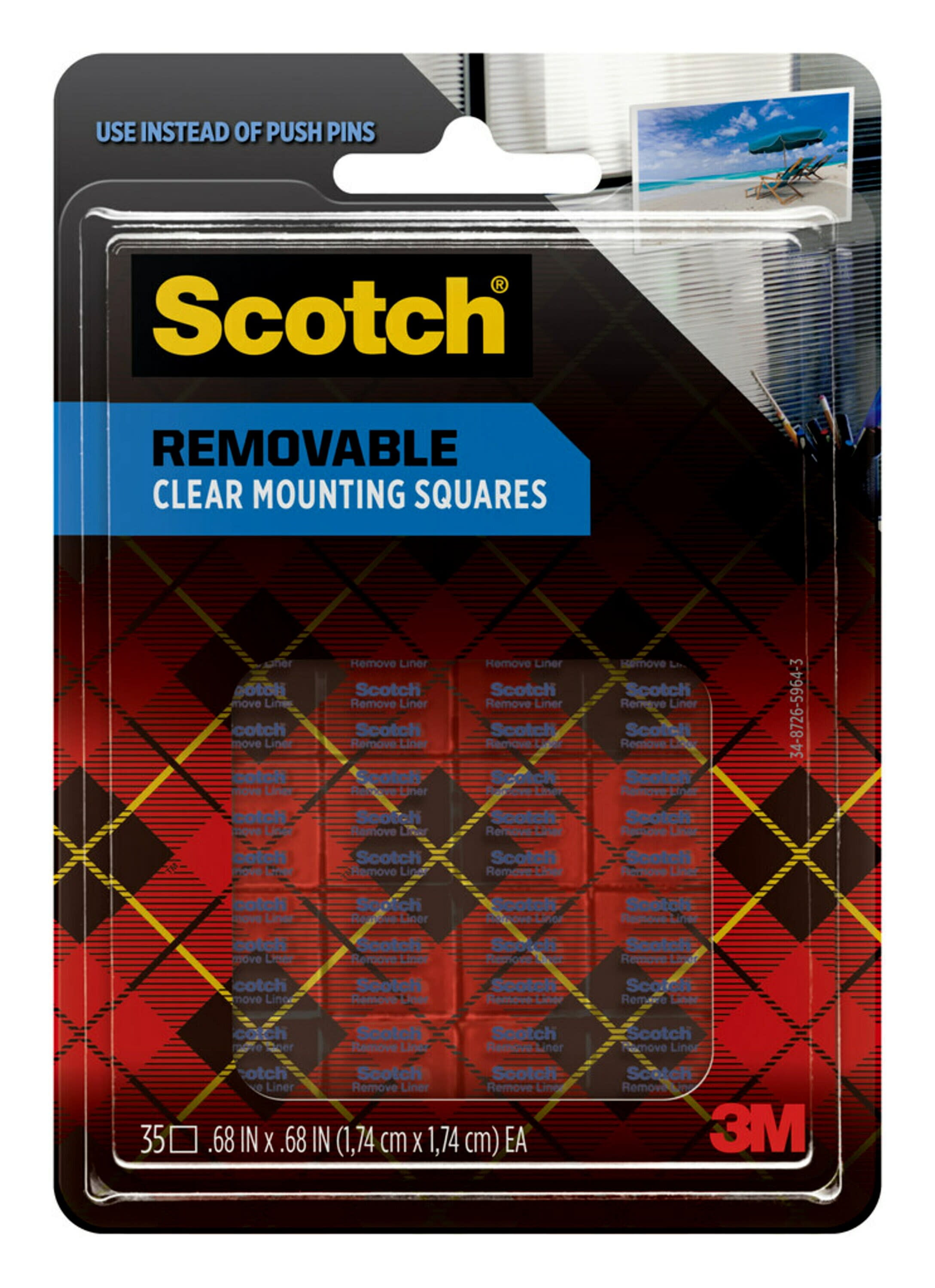 3M Scotch Double-Sided Mounting Squares Unboxing 