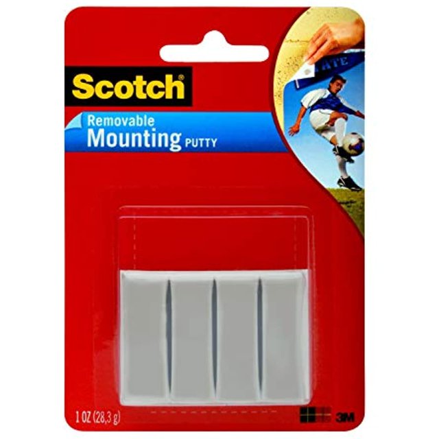 Scotch Removable Mounting Putty 1 oz. (White)
