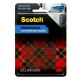 thumbnail image 1 of Scotch Removable Small Mounting Squares 0.68" x 0.68" Clear 35/Pack 840/Carton (859VS), 1 of 9